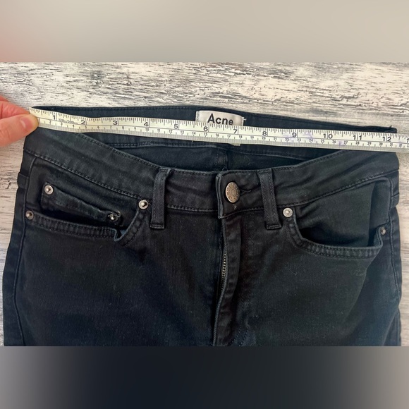 Acne Studios black skinny jeans size 26 - Picture 9 of 11